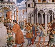 Benozzo Gozzoli Scenes From the Life of St.Augustine oil